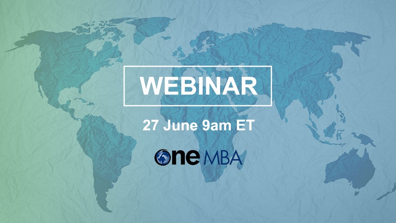 厦大mba | 【活动预约】onemba webinar全球在线咨询启动啦!